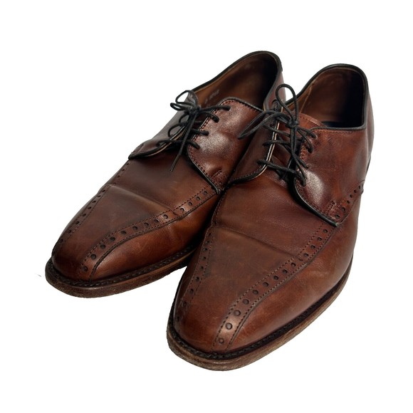 Allen Edmonds Wendell 8.5 D Wendell Dress Shoes Derby Brogue Made in the USA main image 7